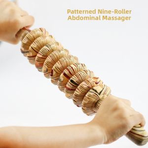MINGRENBANG | Wooden Acupressure Massage Roller Stick