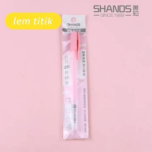 Pena lem cair DIY Glue Pen Pena Lem Cair Cepat Kering Untuk Pelajar