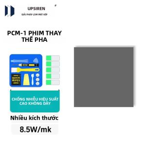 Tấm Tản Nhiệt Silicon Chuyển Đổi Pha UPSIREN 8.5W PCM-1 Cho CPU Máy Tính Xách Tay - Công Cụ Làm Mát Bằng Mỡ Dẫn Điện