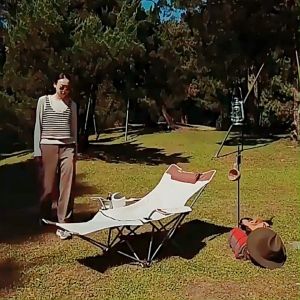 Folding Chair Outdoor Camping Adjustable Folding Chair Sitting and Lying Dual-purpose Backrest Recliner Fishing Chair