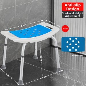 Bathing Dedicated Folding Shower Chair Non-slip
