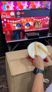 DOBE Taiko Drum For Nintendo Switch (กลองไทโกะ)(กลอง Taiko)(ชุดกลอง Taiko)(Taiko set for Switch)(TNS-1867D)