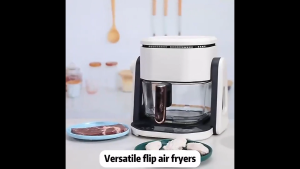 Tixx Air Fryer Multi-functional Oil Free Household Touch Screen with Detachable Basket Fry/Boil/Cook 3 in1