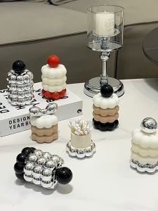 กล่องไหมขัดฟันพลาสติกกล่องไม้จิ้มฟัน Creative ไม้จิ้มฟันกระบอกสําลีกล่องกล่องเก็บ