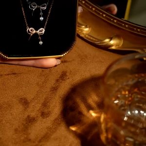 สร้อยคอโลหะผสมกุทัณฑ์ 1 ชิ้น จี้หัวใจหญิง โซ่กระดูกไหปลาร้าเรียบง่าย ของขวัญ สร้อยคออเนกประสงค์