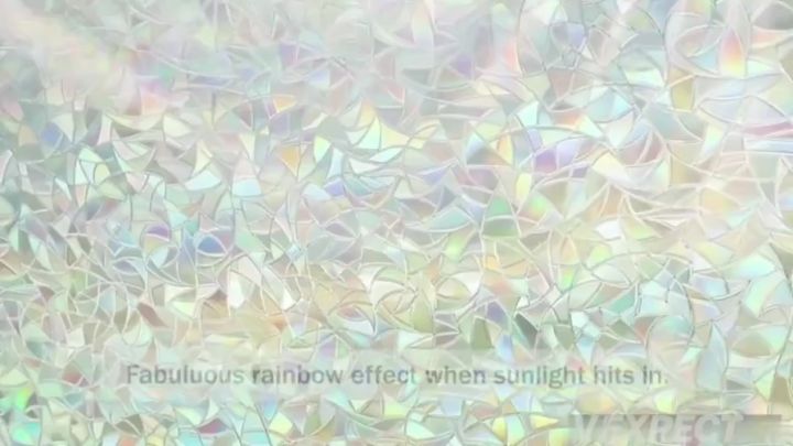 45*100cm Window Privacy Sticker Anti-uv Waterproof Window Decals Static Cling Window Sticker