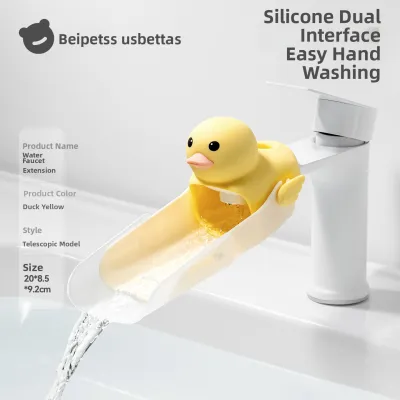 Usbettas | Child-Friendly Extendable Faucet Extender with Splash Guard