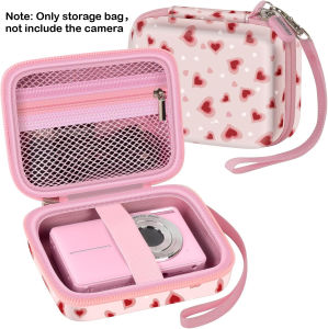 Digital Camera Storage Bag (Bag Only) for CAMKORY for Kodak Pixpro for VAHOIALD FHD 1080P for QUOLODOO for Fleafer