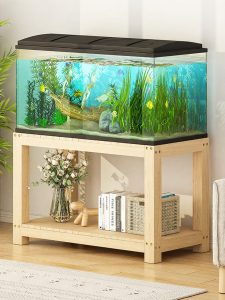 YIFANGJIAYI | Wooden Bearing Aquarium Stand