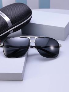 Kính Râm Phân Cực Cao Cấp Dành Cho Nam BARCUR Bảo Vệ UV400 Khung Thép Không Gỉ Hình Bầu Dục Hợp Thời Trang Cho Việc Đi Lại Hàng Ngày