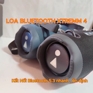 Loa Bluetooth Xtreem 4 Âm Thanh Lớn Bass Sâu Hỗ Trợ USB TF AUX Dã Ngoại Tiện Lợi
