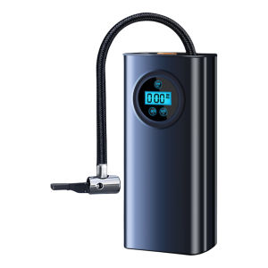 Car Tyre Inflator Rechargeable Quick Inflating Small Air Pump LCD Display Portable Air Pump for Car Motorcycle Bike Ball