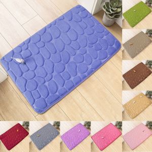 H627 (40×60cm 1 kg muat 10pcs) Keset Kaki Anti Slip / Bahan Memory Foam Menyerap / Kualitas Bagus / Keset Kamar