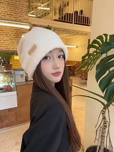 Nón Lông Nam Nữ Dày Ấm Áp Phối Khuy Kim Loại - 100style