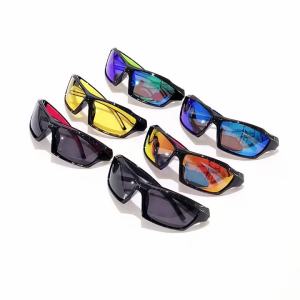 6pcs Suitable Sunglasses for Mens Driving and Travel Classic and Colorful Outdoor Eyewear Set.