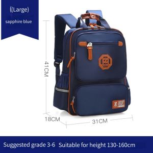 《Back to School Sales》Ergonomic Waterproof Kids School Bag Large Capacity and Reflective Strips Children’s School Backpack Spine Protection Load Reduction Primary School student Bag Backpack