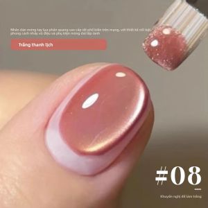 Bộ Sơn Gel Móng Tay Kiểu Nhật MIANEL 12ML - Màu Nho Xanh & Mắt Mèo Tím Bộ Sưu Tập Móng Mùa Hè 1-10 Món