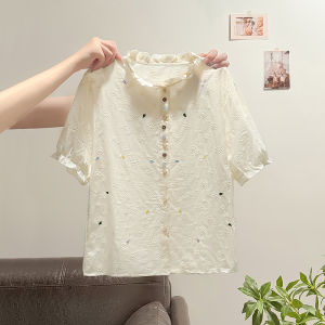 La Chapelle | Designer White Short Sleeve Shirt