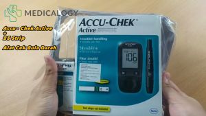 Accu Chek Active Strip Alat Cek Gula Darah Isi 50