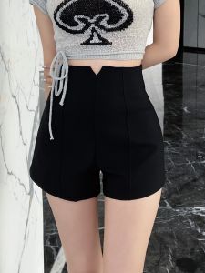 High Waist A-Line Wide Leg Suit Shorts Womens Casual Pants Slimming Outdoor Wear Hot Shorts Korean Style Commute Wind