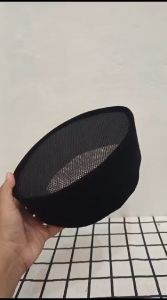 SONGKOK PECI HITAM FULL AC tinggi Normal (9 cm) + Ada Dus Setiap Peci