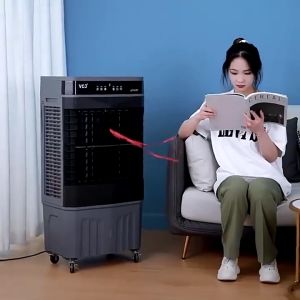 👍🏻👍🏻NERE Ready Stock🚚150W Air cooler 60L Portable Air Conditioner 3 Speed Adjustable Remote Control Air Conditioner冷風扇 冷風機