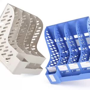 BELIEVE [Back to School 2026] 3-Layer File Rack Magazine Holder School Supplies Office Supplies Desktop Storage Large Capacity Sturdy Matibay Plastic Document Organizer Table Rack Ready Stock Manila COD Fast Shipping Sale PH Best