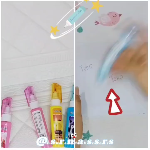 (1PCS) TIP EX CAIR FANCY 6ML / TIP X KARAKTER SANRIO / STIPO CAIR COLOR / KOREKSI PENGHAPUS PEN / LIQUID CORRECTION PEN FLUID / CPS5219