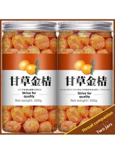 Throat Soothing Candied Kumquats Snack