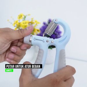 Agnite Handgrip / Fitness Olahraga Tangan 5 - 60 kg Dengan Counter ER022