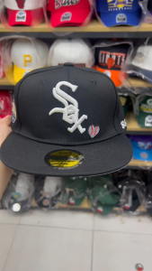 【COD】SOX Heart-shaped Baseball Closed cap For Men Fashion backward cap Baseball Cap High Quality
