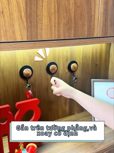 MEIDOO Móc không đục lỗ móc đơn treo tường móc phòng tắm lắp đặt miếng vá tái sử dụng