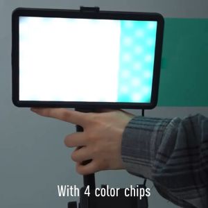 Professional LED Fill Light Panel Light Desktop Lamp 15cmTable Tripod Lighting Outdoor Live Broadcast Fill Light Youtube