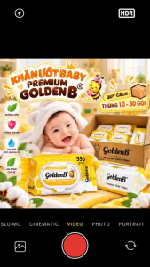 Thùng 10 GÓI khăn ướt SIÊU TO GOLDEN B - MOOHYN WIPES an toàn cho bé 550gr. KLT 500gr đủ màu Khổ khăn 18x22