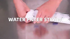 Survival Water Purifier Portable Hiking Survival Equipment Travel Emergency Living Direct Drink Tool