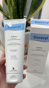 Kem dưỡng ẩm chống nẻ Dexeryl Creme cho da nứt nẻ chàm sữa mẩn ngứa rôm sảy cho trẻ sơ sinh người lớn Pháp (50g/250g)