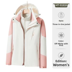 Windproof Waterproof Warm 3 in 1 Jacket
