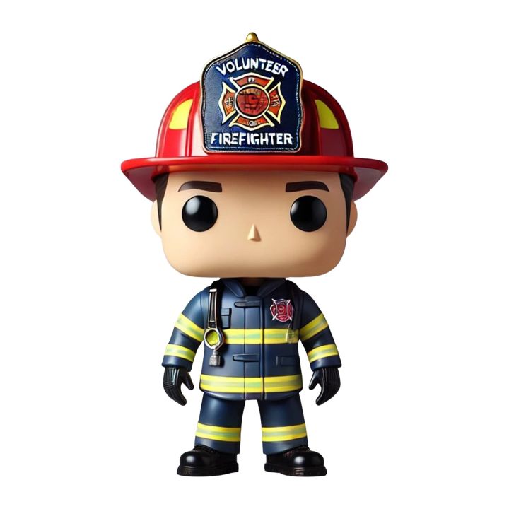 Interesting Firefighter figurines toys,Handsome firefighter Action ...