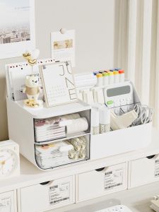 Large Capacity Multifunctional Desk Organizer Drawer