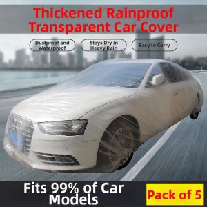 UV Protection Sunshade Rainproof Dustproof Car Cover 5 Pieces