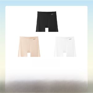 MiiOW | กางเกงชั้นในสตรีเอวสูง MiiOW กางเกงชั้นในผ้าไหมน้ำแข็งแบบซ้อนชั้นป้องกันแสงแดด กางเกงชั้นในไร้ตะเข็บ ไม่ร�านปลาย สบาย