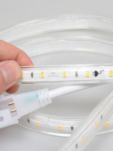 High Brightness LED Light Strip 2835 for Living Room Ceiling Mounted 24V 220V Odorless High Temperature Resistant Waterproof Line Light