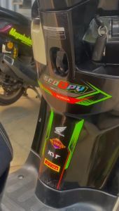 STIKER STRIPING PELINDUNG DASHBORD / TANKPAD / DECKPAD MOTOR SCOOPY STICKER SCOOPY 2017 2018 2019 MODEL 2