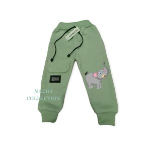 Joger Anak Variasi Motip GAJAH Lucu Usia 1-8 Tahun Laki-laki/Perempuan bahan fleece premium berkualitas