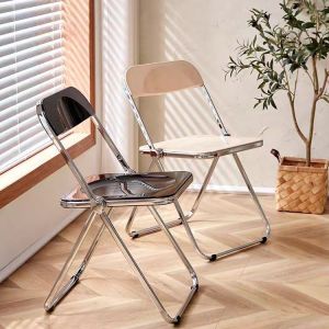 AOBIXIONG | Transparent Folding Chair for Photo Shooting