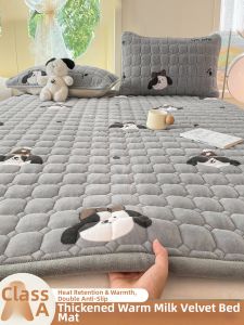 Kiss Dear | Thick Warm Milk Velvet Mattress Pad Single Bed