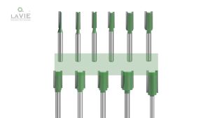 Mata Profil kayu lurus wood straight Router Bit shank set 7in1 6mm