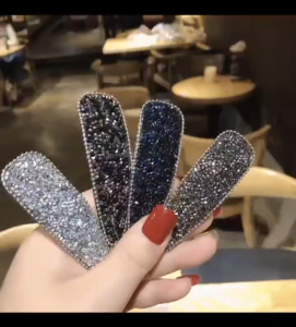 กิ๊บติดผม ประดับเพชรเทียม เข้ากับทุกการแต่งกาย สไตล์เกาหลี สําหรับผู้หญิง