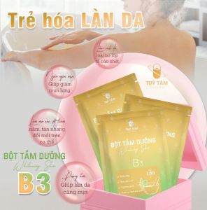 Bột Tắm Dưỡng Da Whitening skin Tùy Tâm Pharma
