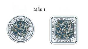 Miếng lót ly cốc làm bằng đá thấm hút nước